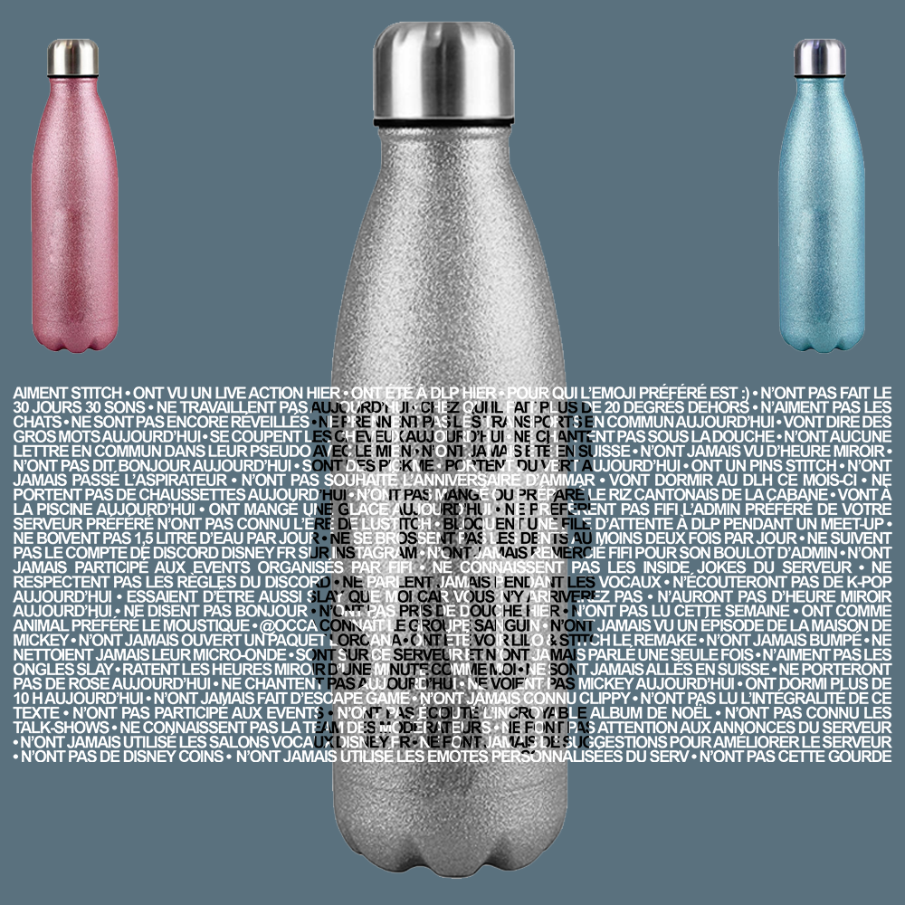 Thermos Pailleté